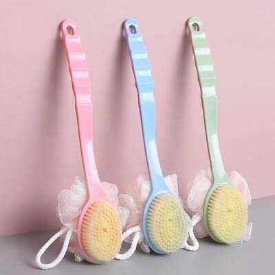 Long Handle Bath sponge and brush 