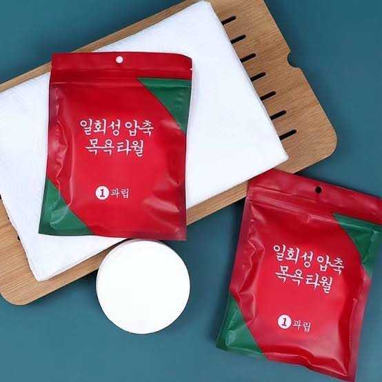 Disposable Compressed Bath Towel