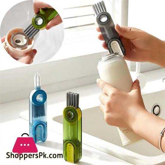 3 In 1 Bottle Gap Cleaner Brush 