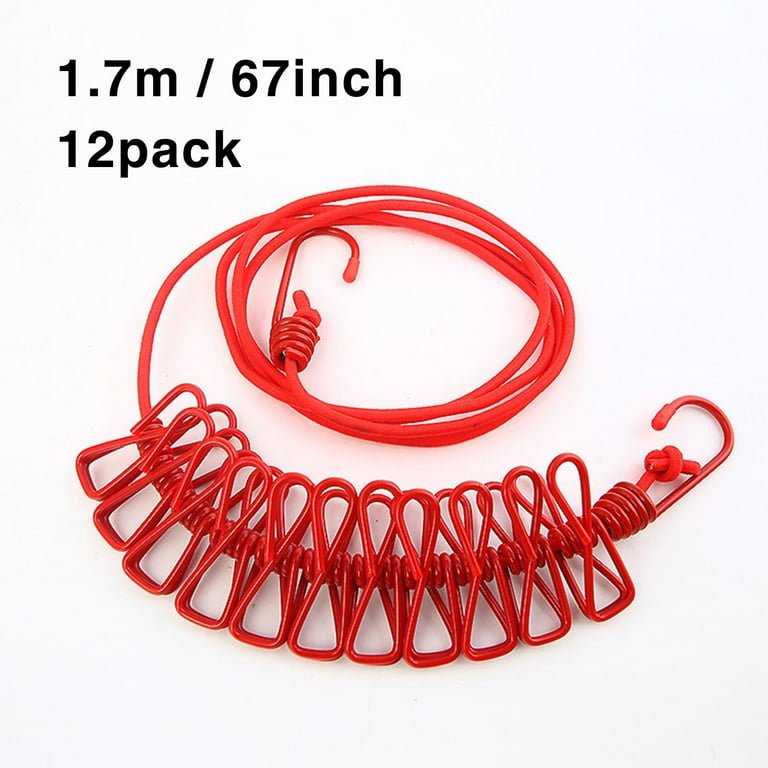12 PCs Clothes pegs Stainless steel