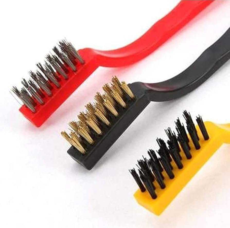 Set of 3 Wire Brush 