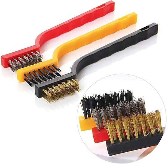 Set of 3 Wire Brush 