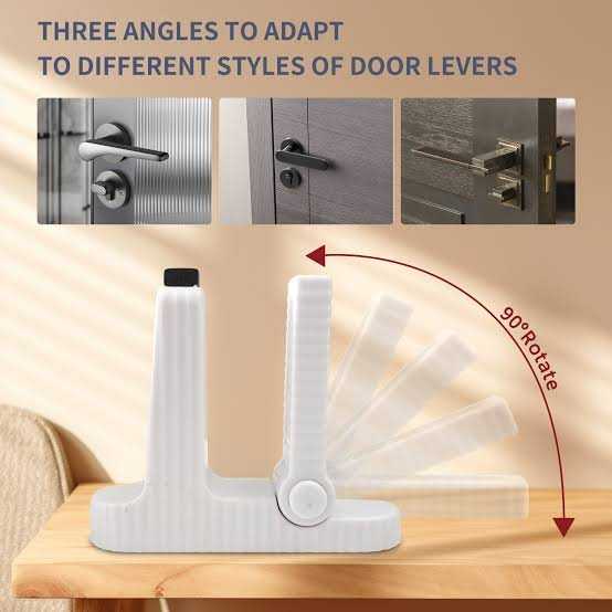 Plastic Door handle lock 