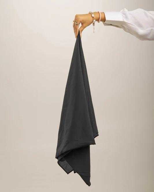 Black Lawn Hijab