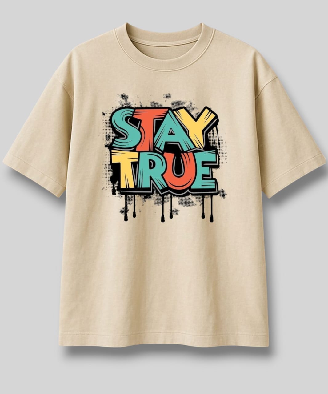 Summer DTF Printed T-shirt for Men's 