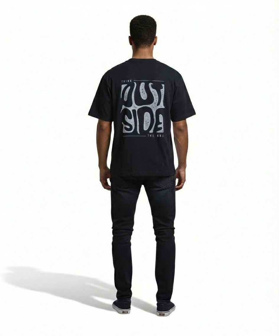 Think Outside Drop Shoulder T-Shirt for Men