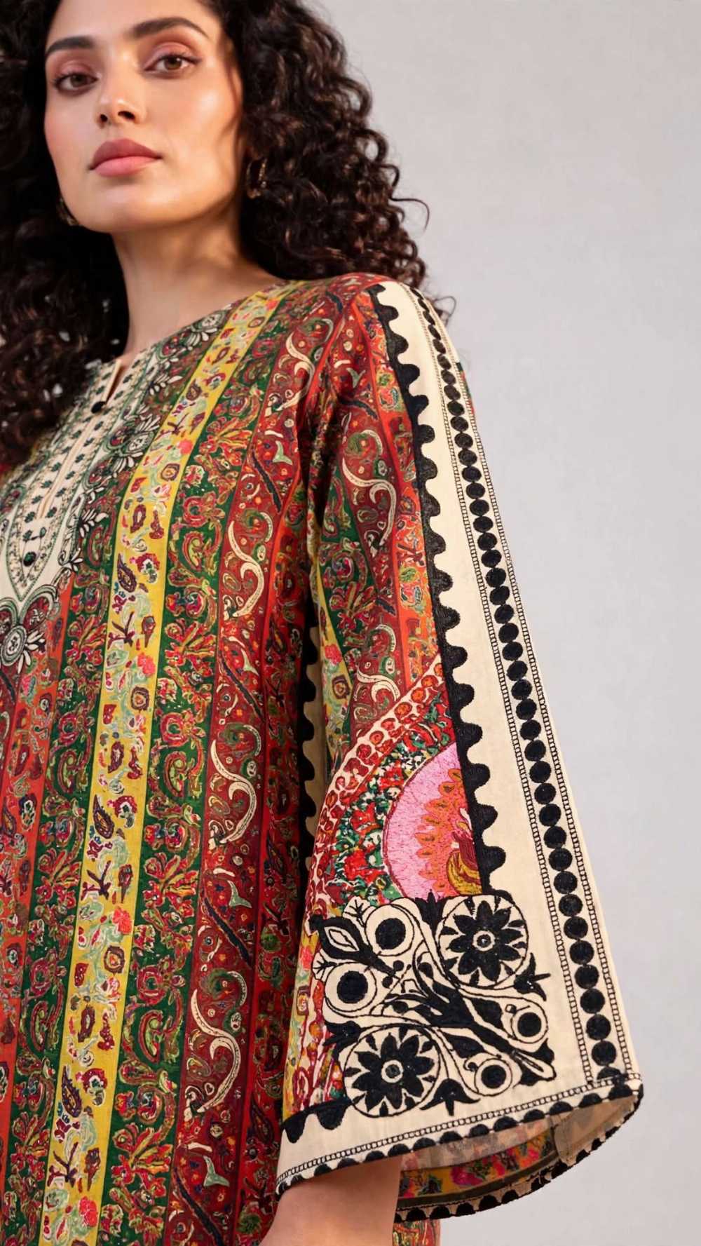 Women 2 Piece Pret Stitched Shalwar Kameez