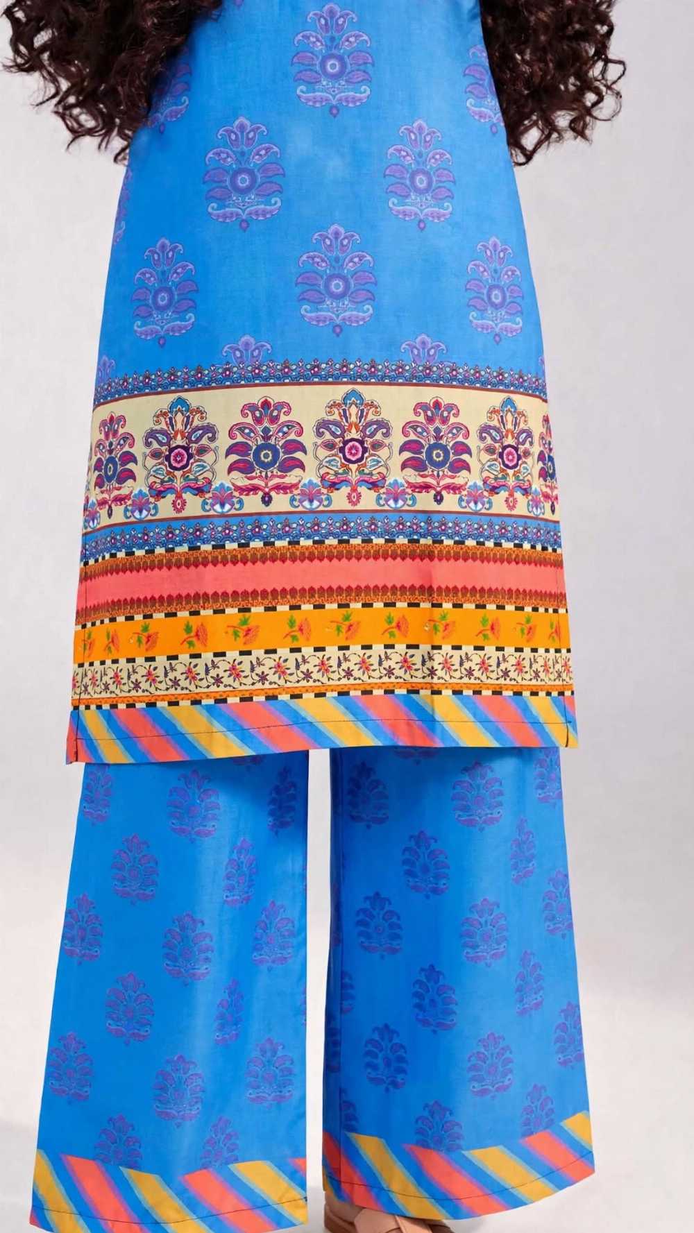 Women 2 Piece Pret Stitched Shalwar Kameez
