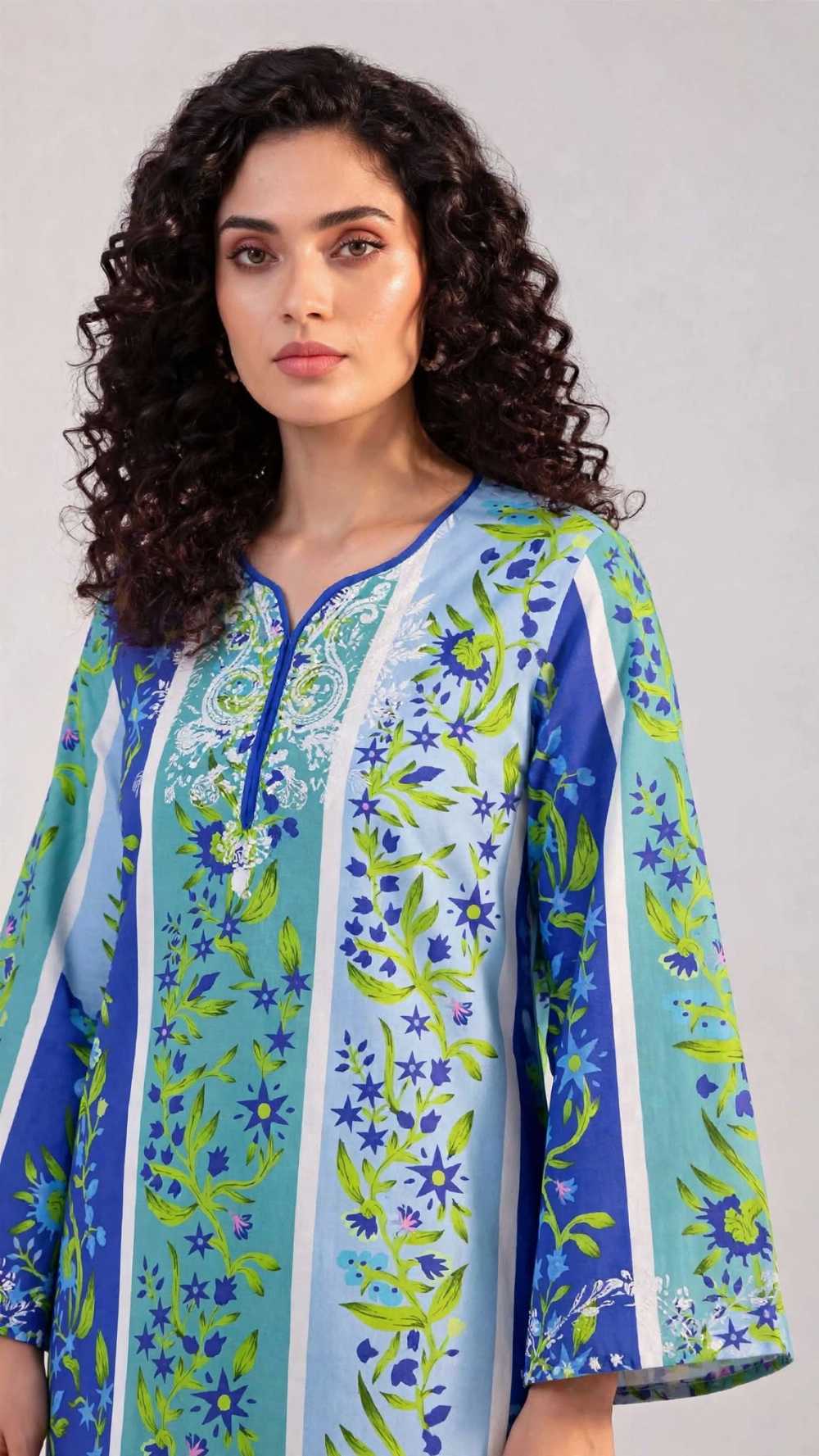 Women 2 Piece Pret Stitched Shalwar Kameez
