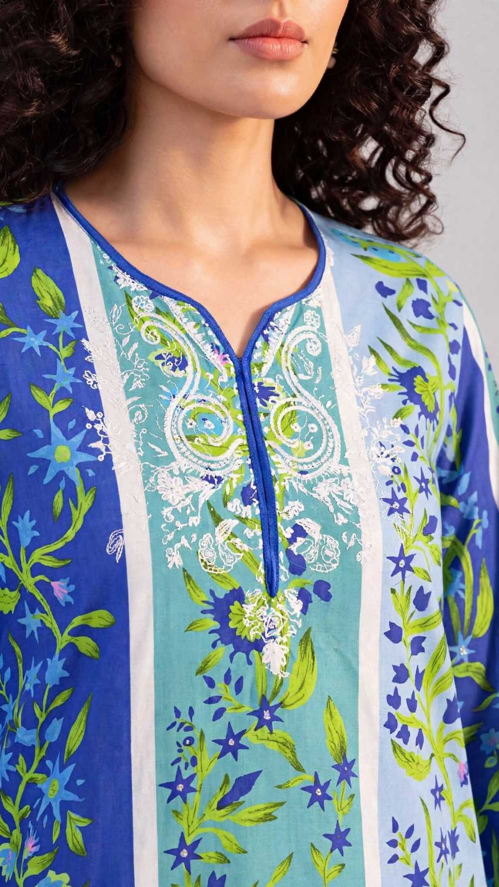 Women 2 Piece Pret Stitched Shalwar Kameez