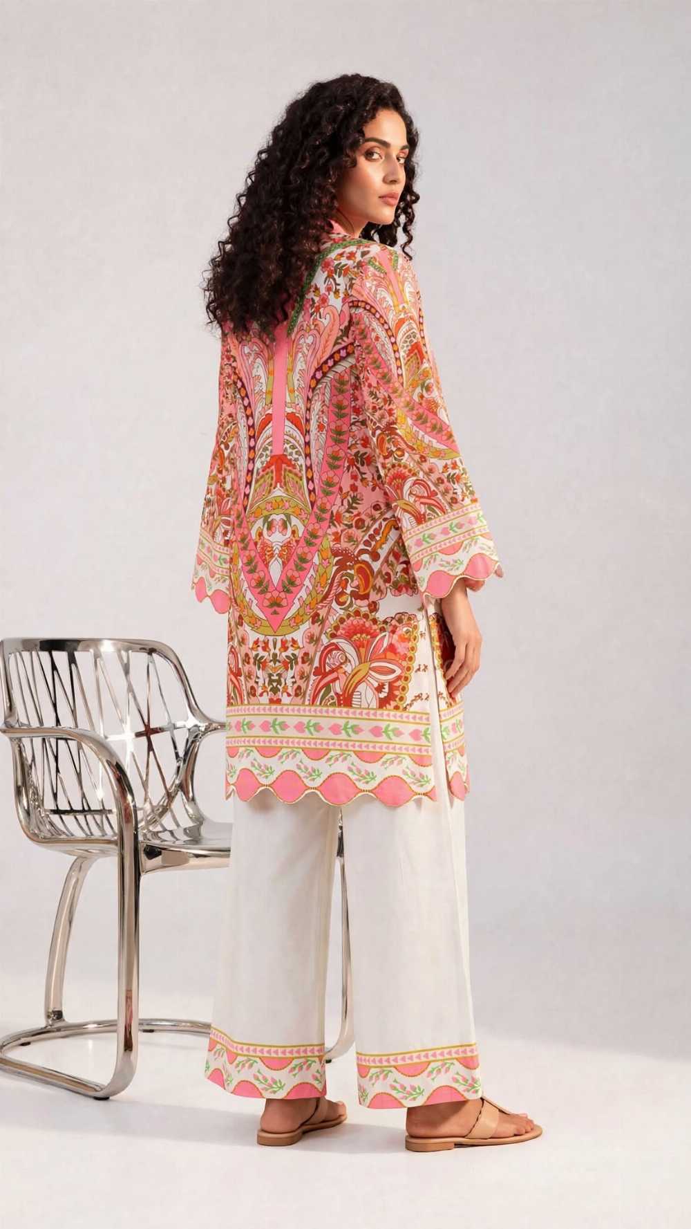 Women 2 Piece Pret Stitched Shalwar Kameez