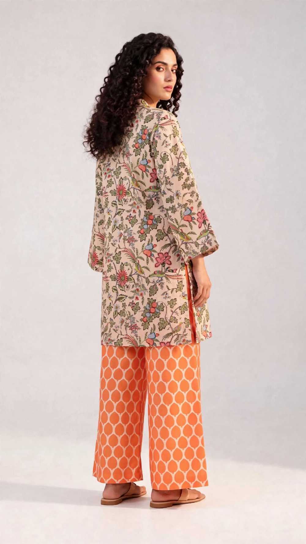 Women 2 Piece Pret Stitched Shalwar Kameez