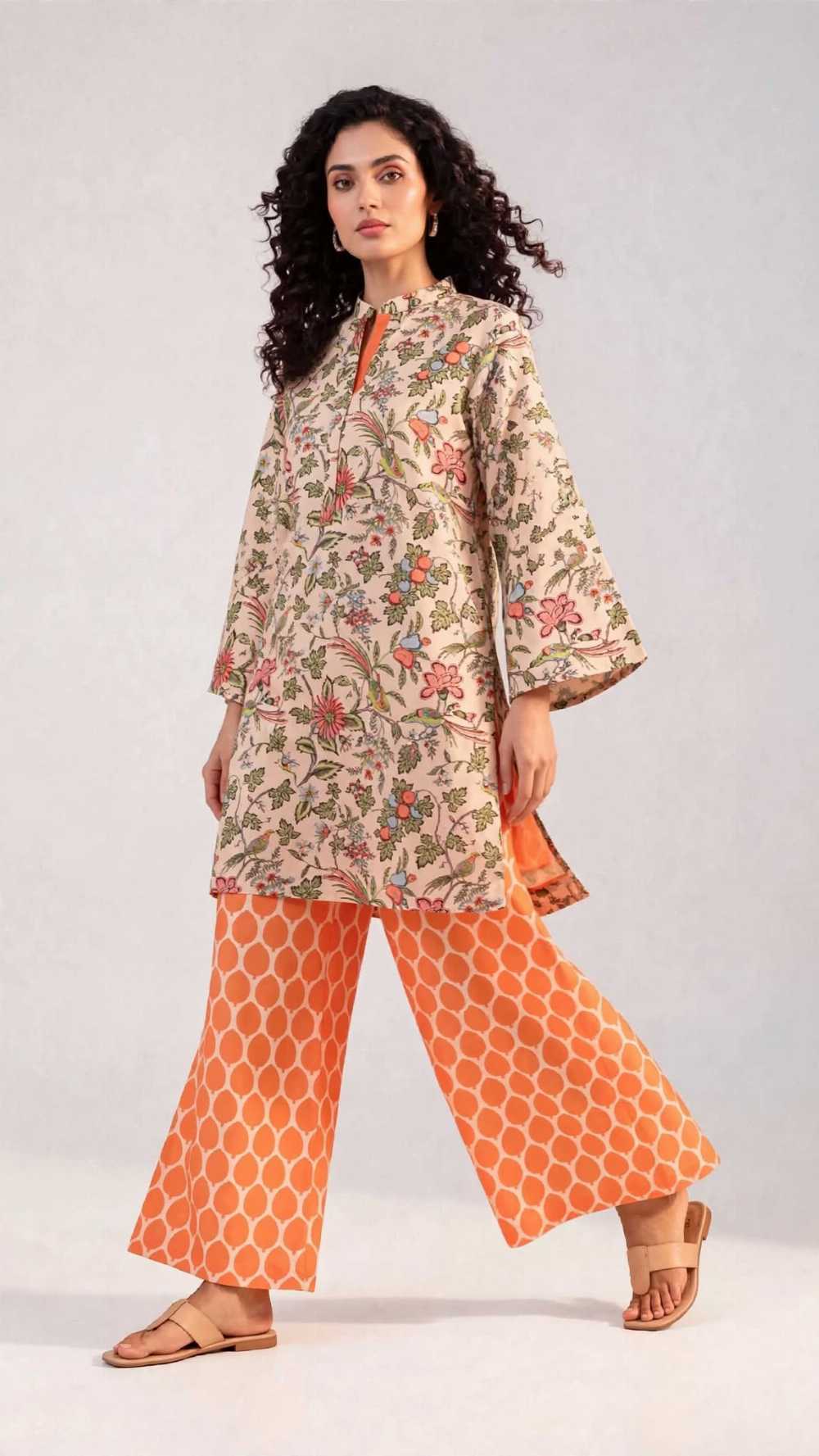Women 2 Piece Pret Stitched Shalwar Kameez
