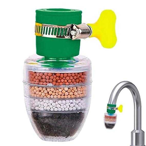 360° Rotating Faucet Splash Filter Fan – Multi-Layer Water Purifier Attachment
