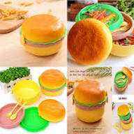 Burger Shape Lunch Box