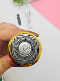 5 In 1 USB Pocket Hair Trimmer Mini Shaver, Razor Ignition Lighter LED Torch Light, Power Bank With Mini Fan All in one Hair Trimmer