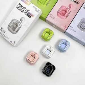 EARBUDS AIR 31 AIRPODS WIRELESS EARBUDS Airpro Bluetooth 5.3 TYPE C CHARGING CRYSTAL TRANSPARENT