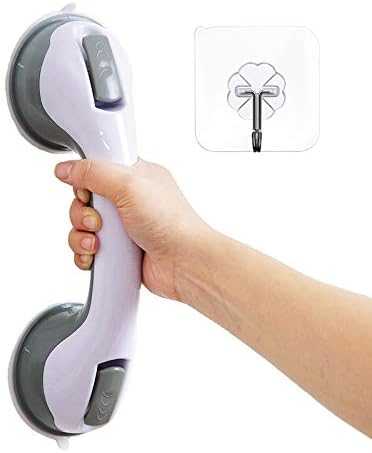 Helping Handle for Bathroom Safety – Portable Suction Cup Grab Bar for Seniors