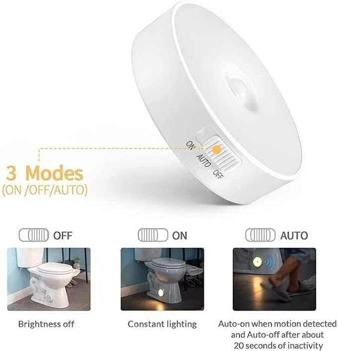 Motion Sensor Light for Home  with USB Charging Wireless Self Adhesive LED Body