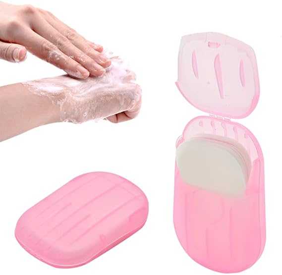 3-Pack Portable Paper Soap – Hand Washing Sheets for Travel & Outdoor