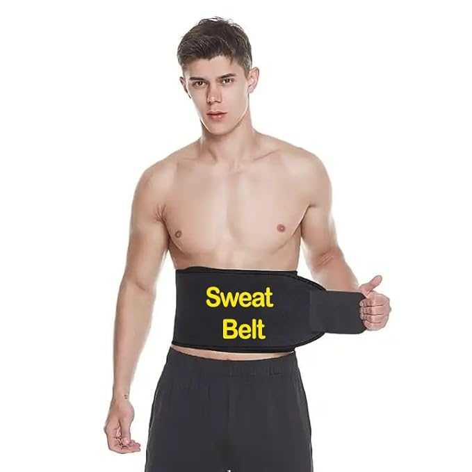 Premium Sweat Belt – Adjustable Waist Trimmer for Men & Women
