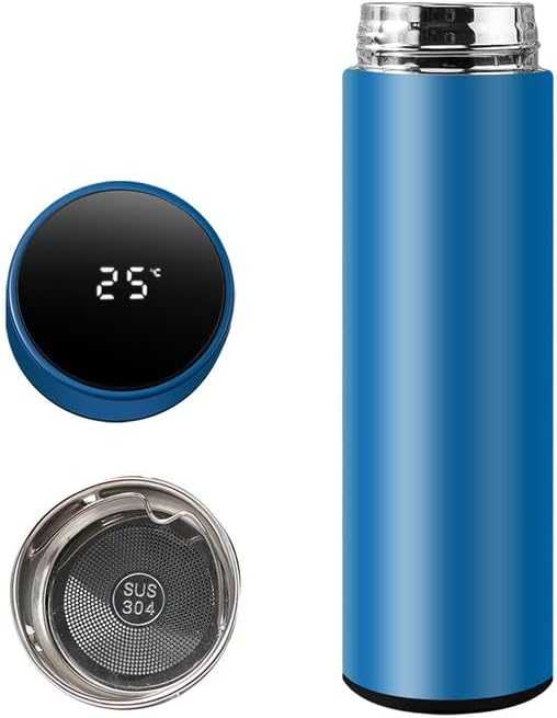 500ml Smart Water Bottle – LED Temperature Display Stainless Steel Flask