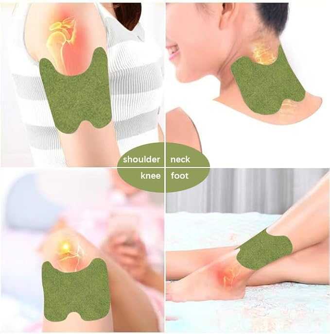 Pain Relief Knee Patch – Natural Wormwood Herbal Heat Sticker