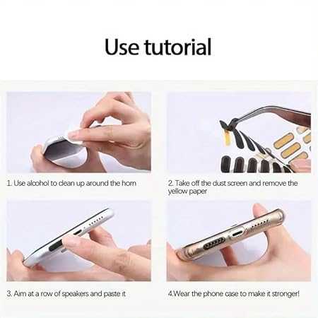 10pcs Mobile Phone Speaker Dustproof Stickers – Universal Anti-Dust Mesh Net