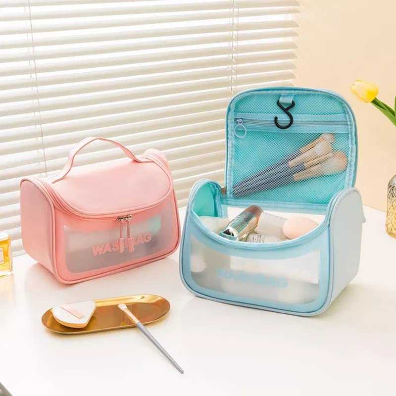 Waterproof Travel Cosmetic Washbag – Portable Makeup & Toiletry Organizer