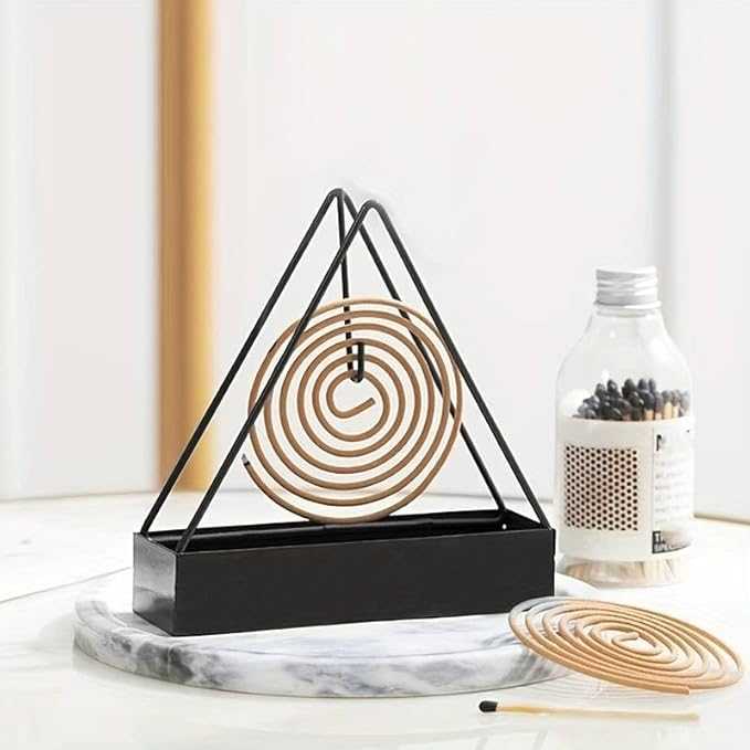 Metal Mosquito Coil Stand – Heavy Duty Ash Tray & Safety Holder
