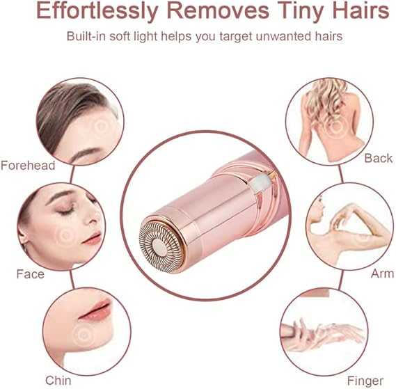 Electric Eyebrow Trimmer – Mini Facial Hair Removal Machine for Women