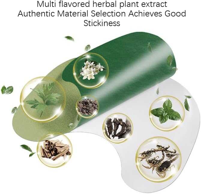 Pain Relief Knee Patch – Natural Wormwood Herbal Heat Sticker