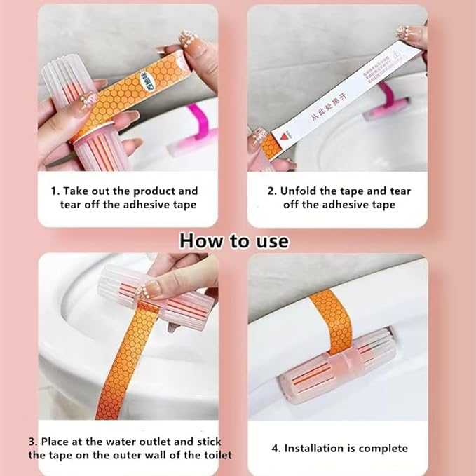 Automatic Toilet Bowl Cleaner Tablets – Long Lasting No-Scrub Tank Drop-ins