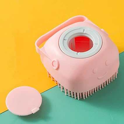 Silicone Bath Brush – Soft Exfoliating Body Scrubber (Box Packed)