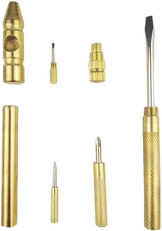  5in1 Strong Mini Hammer and Screw Driver Hand Tools Set