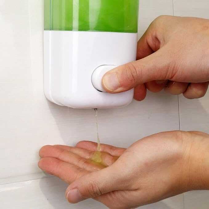 Wall-Mounted Liquid Soap Dispenser – Sleek Bathroom & Kitchen Organizer