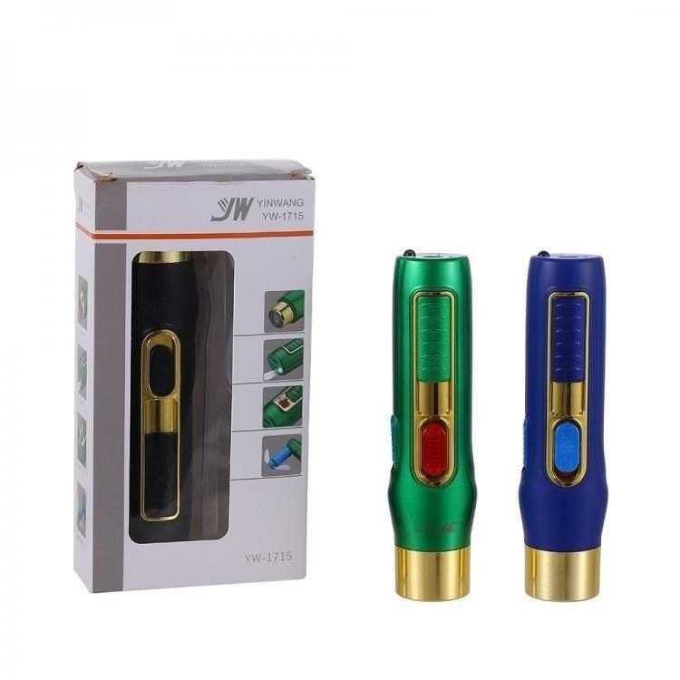 5 In 1 USB Pocket Hair Trimmer Mini Shaver, Razor Ignition Lighter LED Torch Light, Power Bank With Mini Fan All in one Hair Trimmer