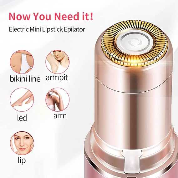 Electric Eyebrow Trimmer – Mini Facial Hair Removal Machine for Women