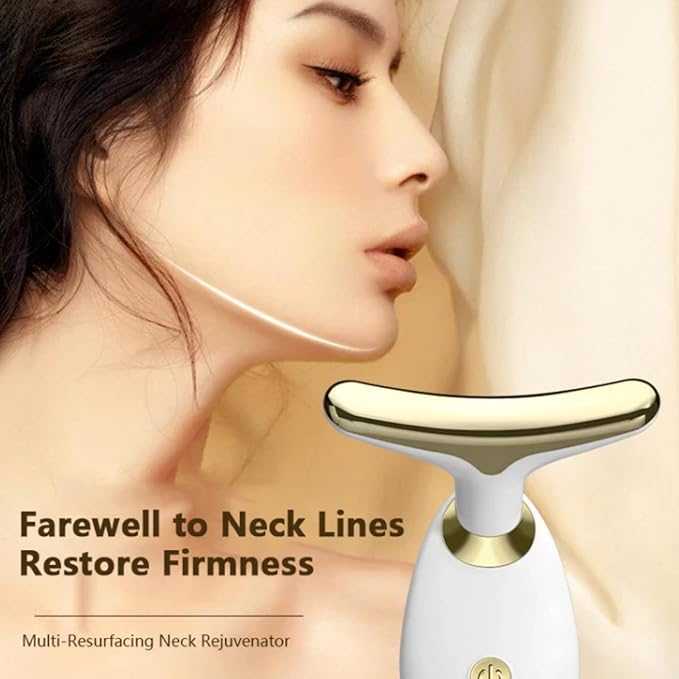 LED Photon Therapy Neck Massager – Skin Tightening & Face Lifting Device