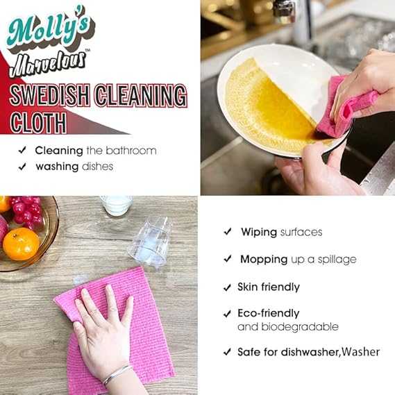 Cellulose Sponge (Pack of 5) – Natural Wood Pulp Multi-Purpose Scrubber