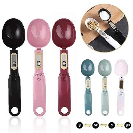 Digital Measuring Spoon Scale – 500g/0.1g High Precision Electronic Kitchen Scale