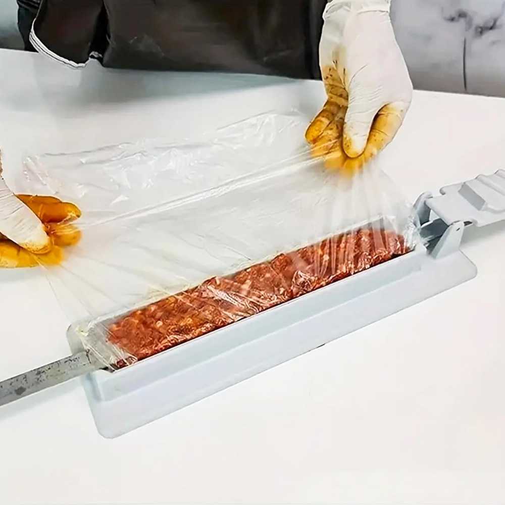 Reusable Manual Kabab Press Mould – Heavy-Duty Seekh Kebab Maker