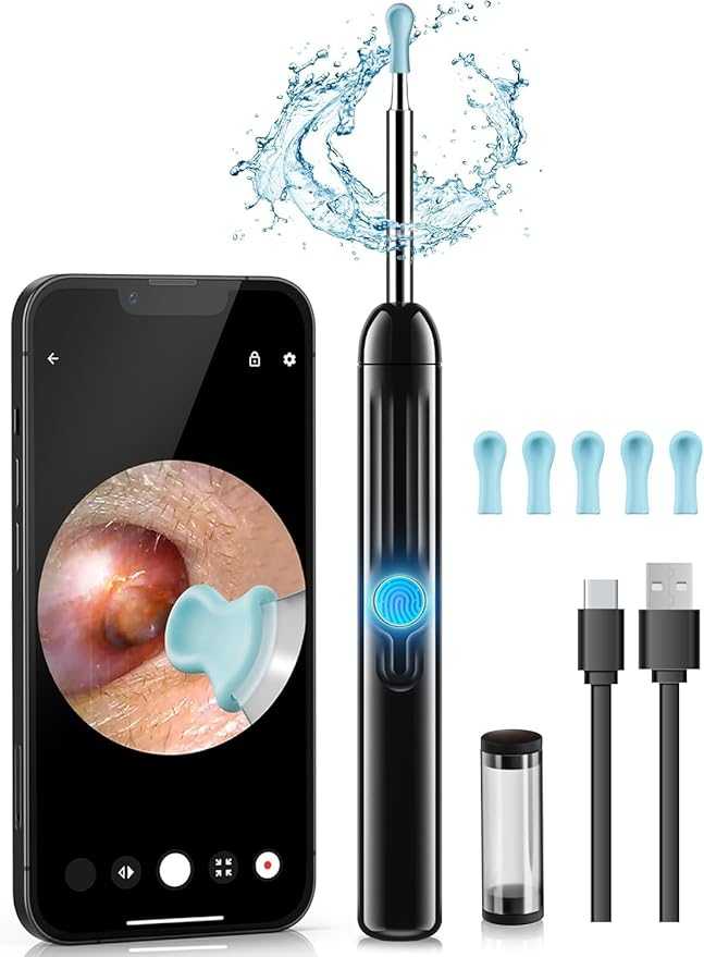 Smart Visual Ear Cleaner – HD Camera Ear Wax Removal Tool with LED Light