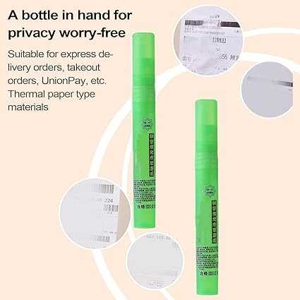 Privacy Thermal Ink Remover Spray – Instant Identity Protection Tool