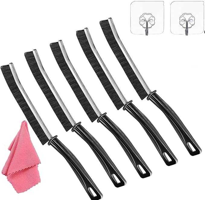 Gap Cleaning Brush (Pack of 2) – Narrow Crevice Tool for Window & Door Tracks