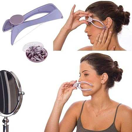 SLIQUE Hair Threading Machine – Manual Facial Hair Remover for Women