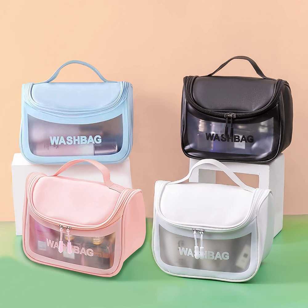 Waterproof Travel Cosmetic Washbag – Portable Makeup & Toiletry Organizer