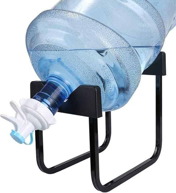 METAL STAND 19L WATER BOTTLE WITH WATER TAP With NOZZLE