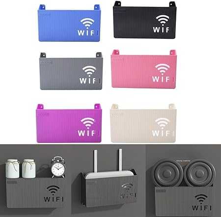  Wifi Router Wall Mounted Plastic Stand 