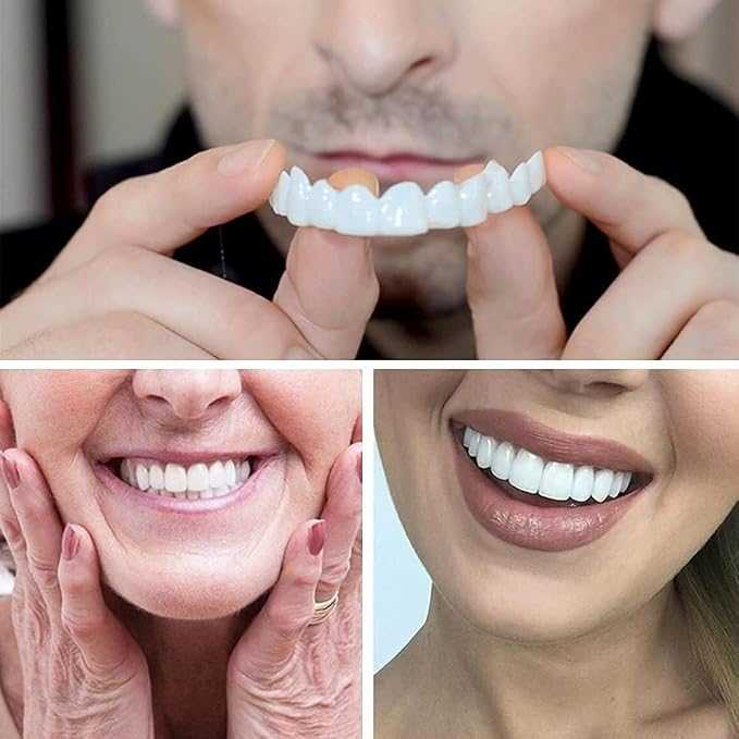Snap On Smile Veneers Instant Teeth Cover – Temporary Cosmetic Fake Teeth